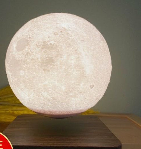 Magnetische Levitations-Tischlampe Mondlicht 3D-Druck Planet Nachtlicht