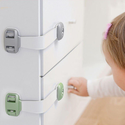 Sicherheit: Home Baby-Sicherheitsschloss für Schränke und Schubladen - Kein Bohren oder Werkzeug erforderlich! - Alldastore